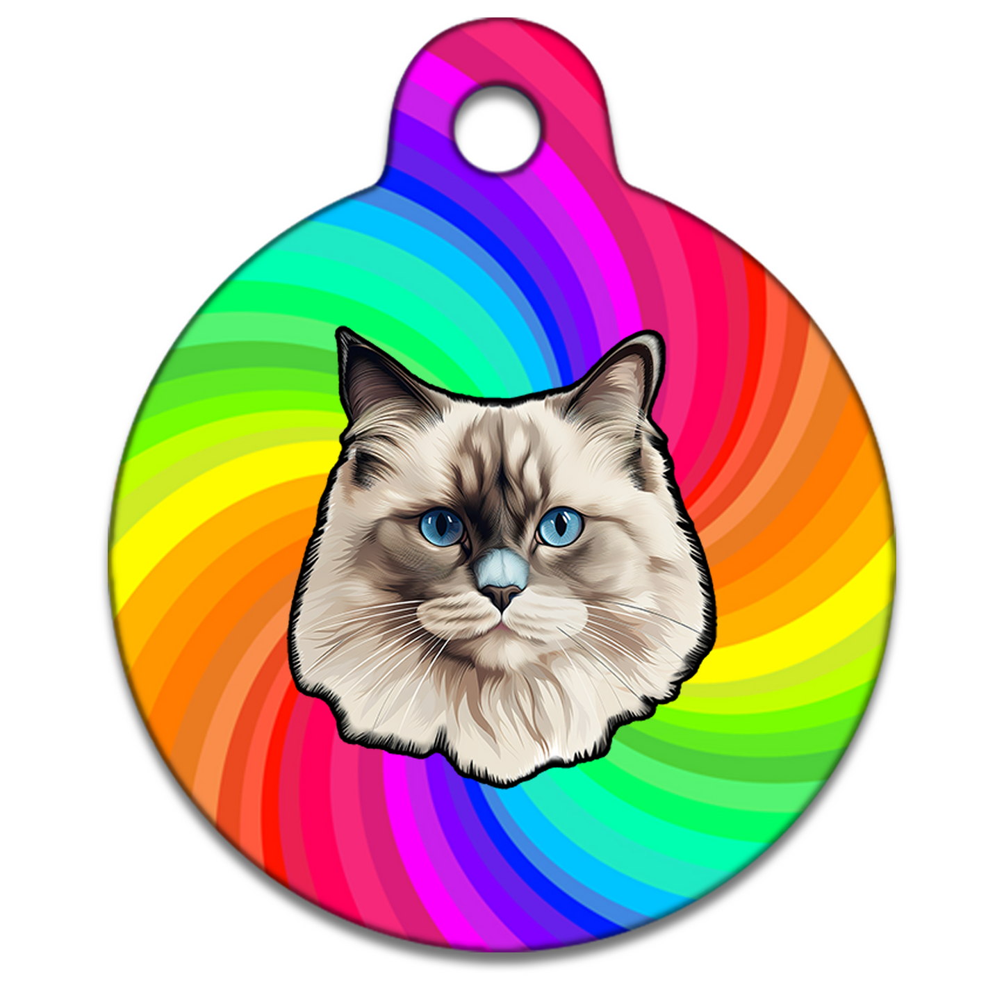 25mm Diameter Small Size - Ragdoll