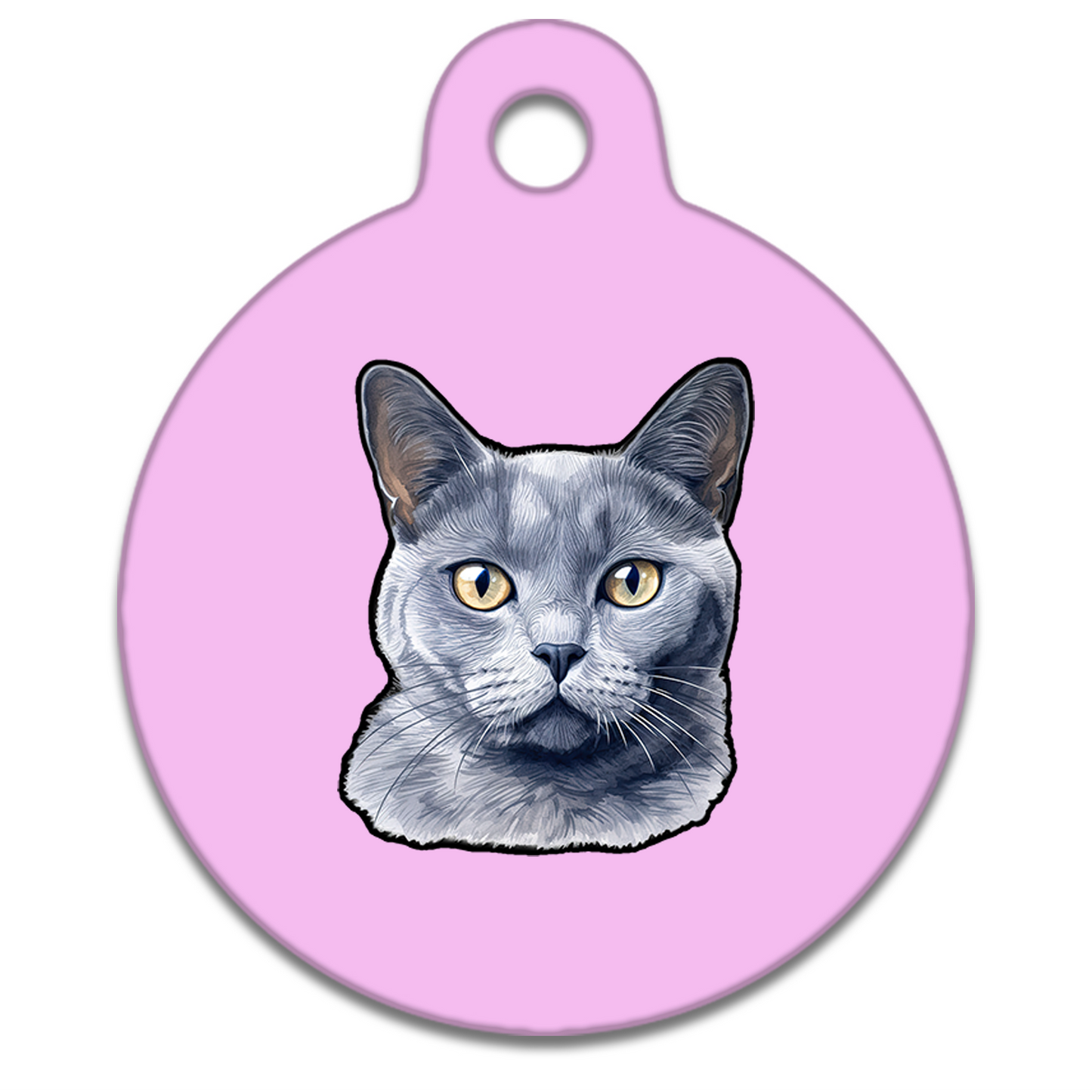 25mm Diameter Tiny Size - Russian Blue
