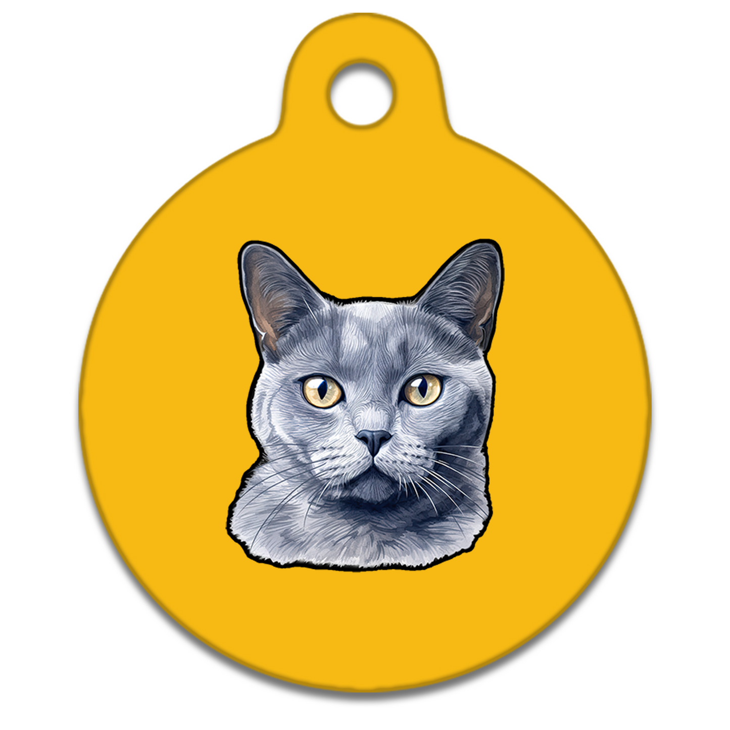 25mm Diameter Tiny Size - Russian Blue