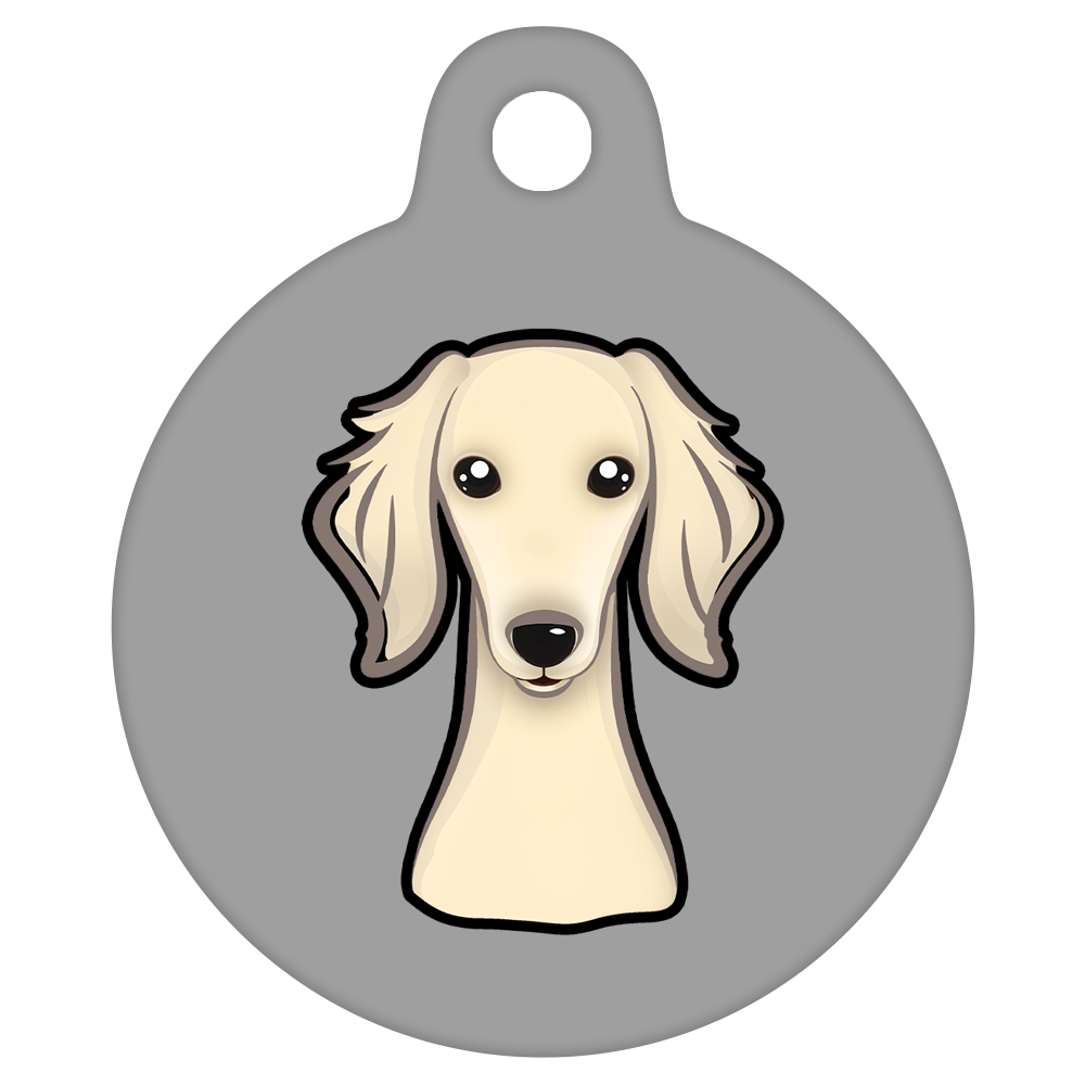 38mm Diameter Large Size - Saluki Dog