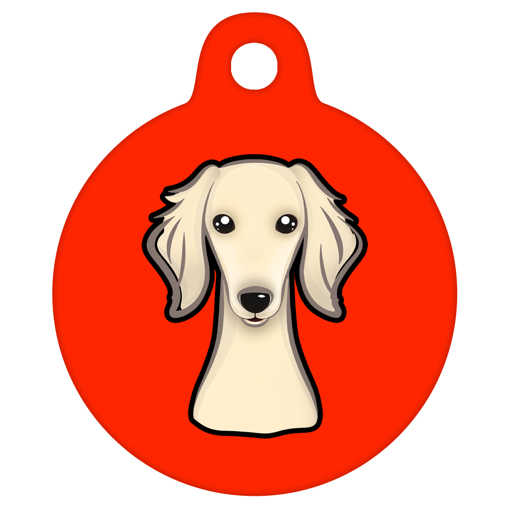 38mm Diameter Large Size - Saluki Dog