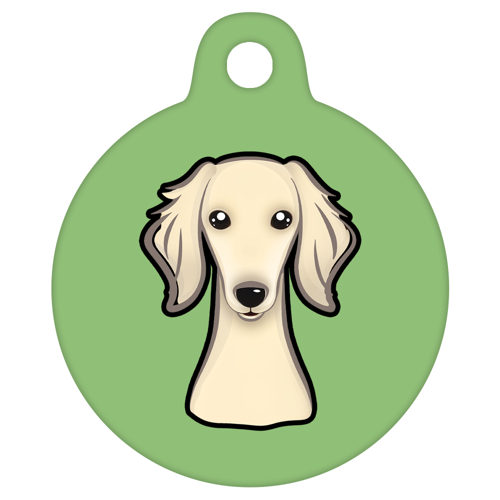 38mm Diameter Large Size - Saluki Dog