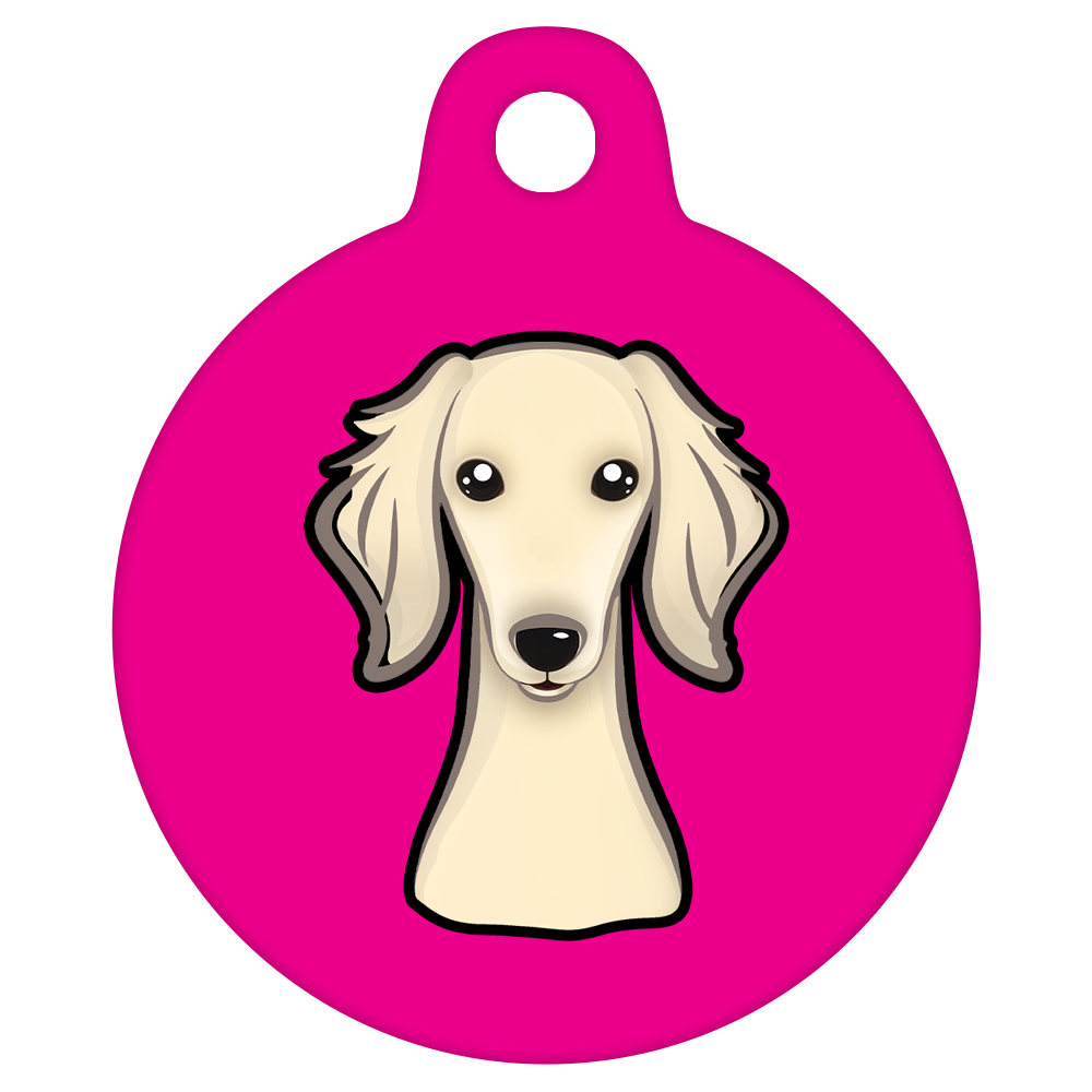 25mm Diameter Small Size - Saluki Dog