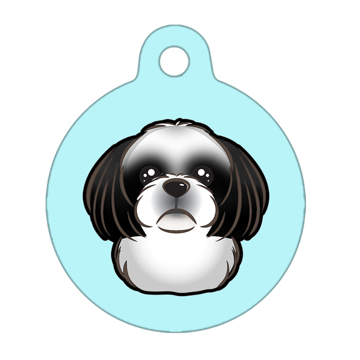19mm Diameter Tiny Size - Shih Tzu Dog