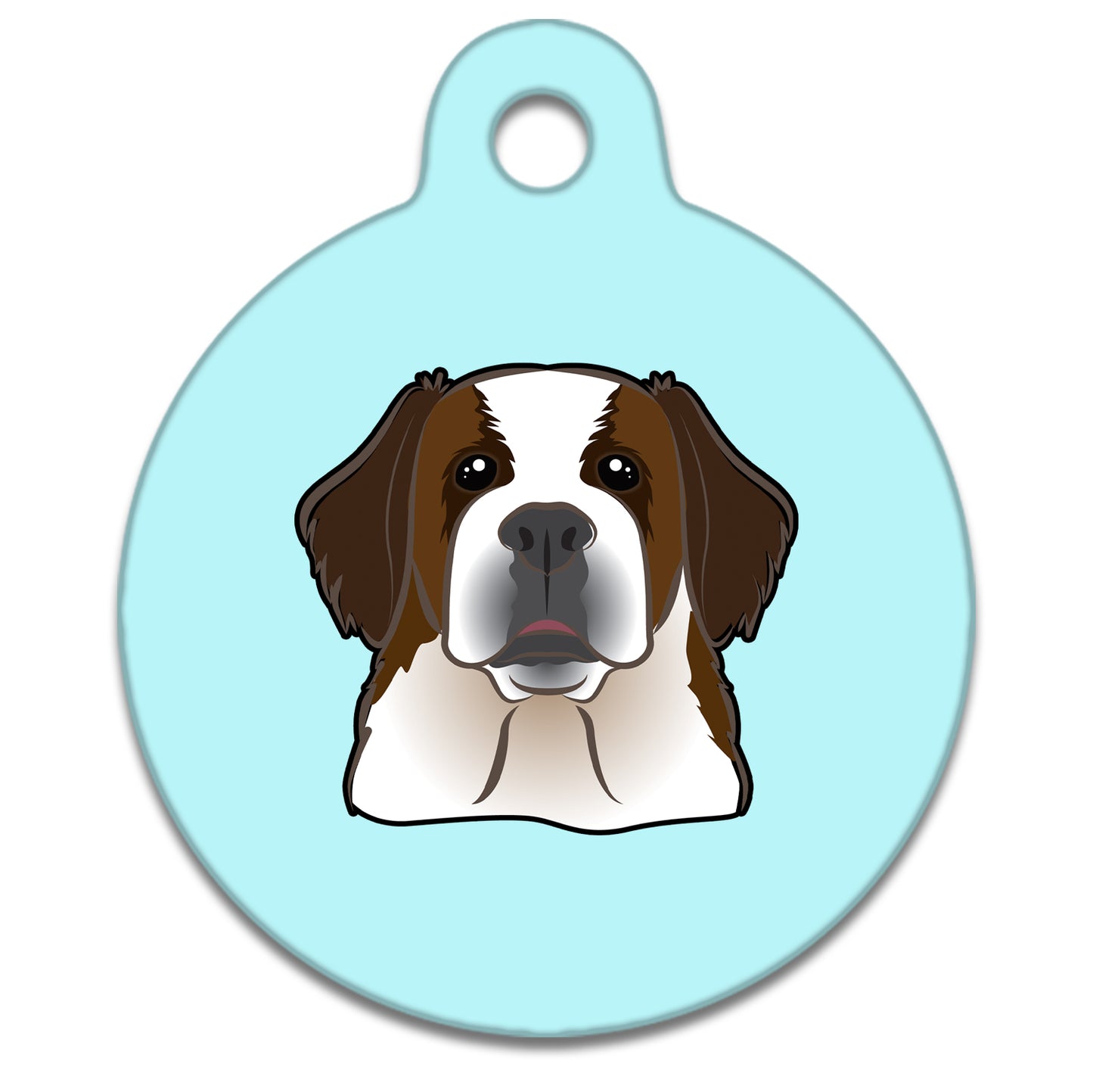 25mm Diameter Small Size - Saint Bernard Dog