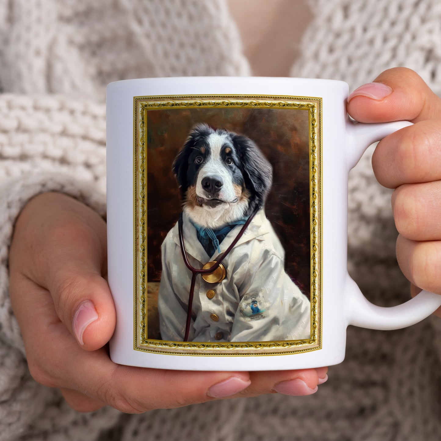 Doctor Custom Pet Portrait Mug - Add Your Own Photo
