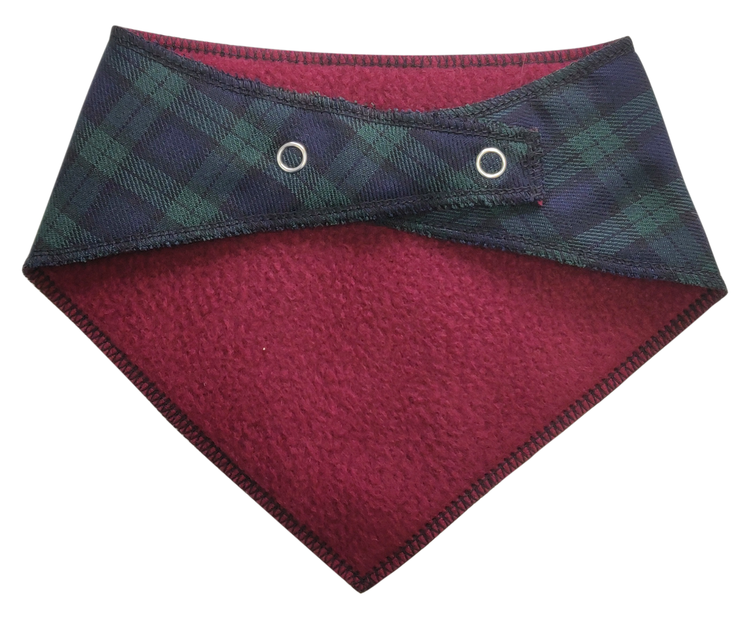 Tartan Army Blue Plaid Dog Bandana