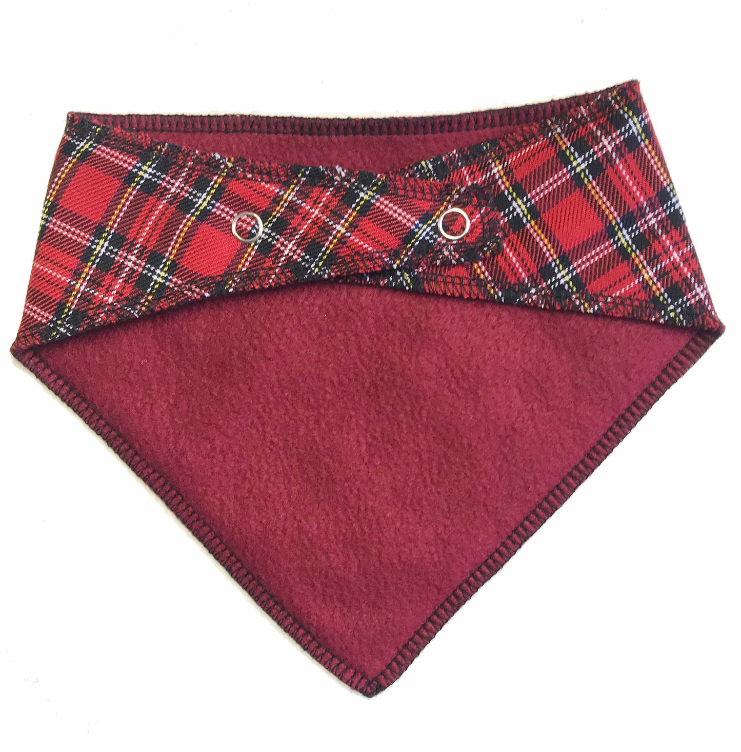 Get Yer Kilt Oot Red Tartan Dog Bandana
