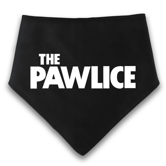 The Pawlice Dog Bandana