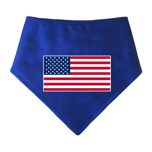 USA America Flag Dog Bandana
