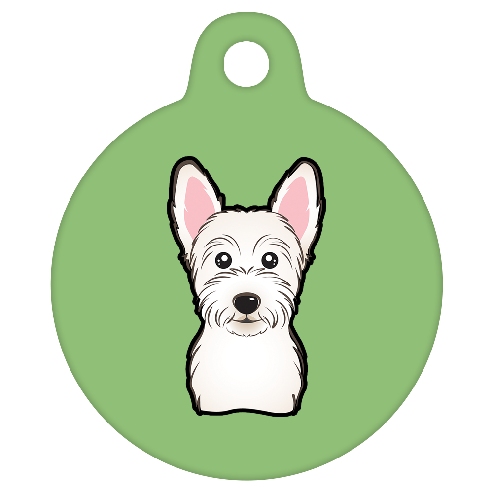 25mm Diameter Small Size - West Highland Terrier