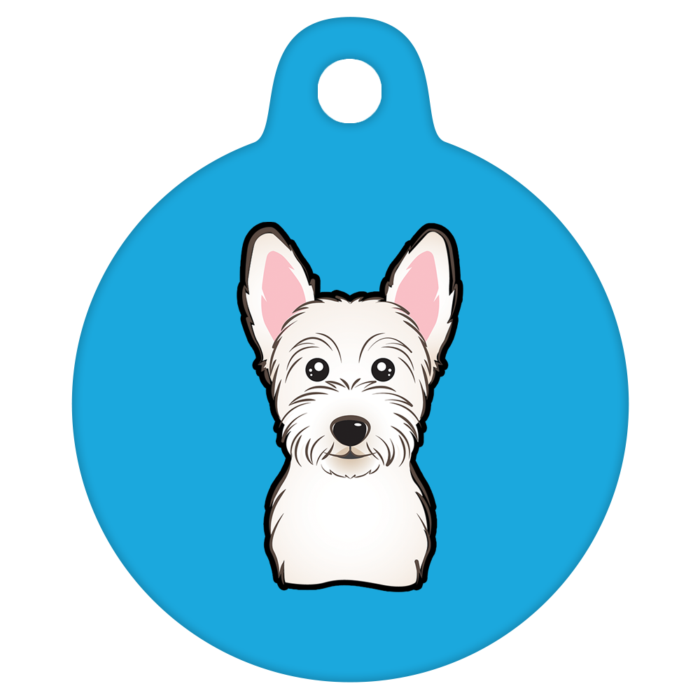 25mm Diameter Small Size - West Highland Terrier