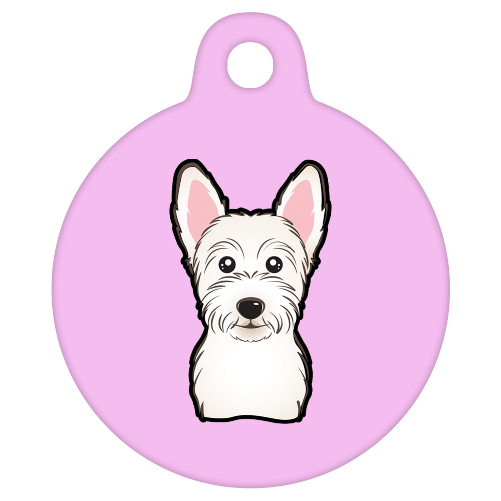 25mm Diameter Small Size - West Highland Terrier