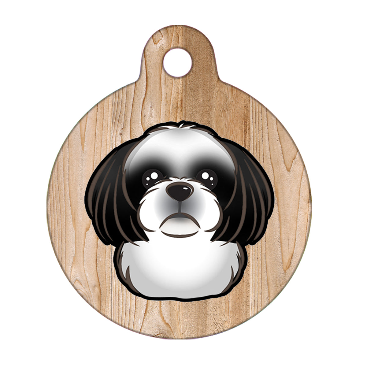 19mm Diameter Tiny Size - Shih Tzu Dog