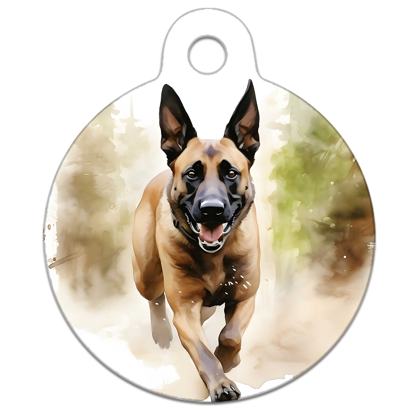 Woodland Running Dog Tag