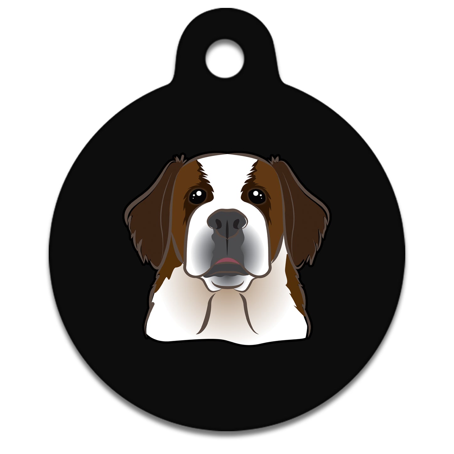 25mm Diameter Small Size - Saint Bernard Dog