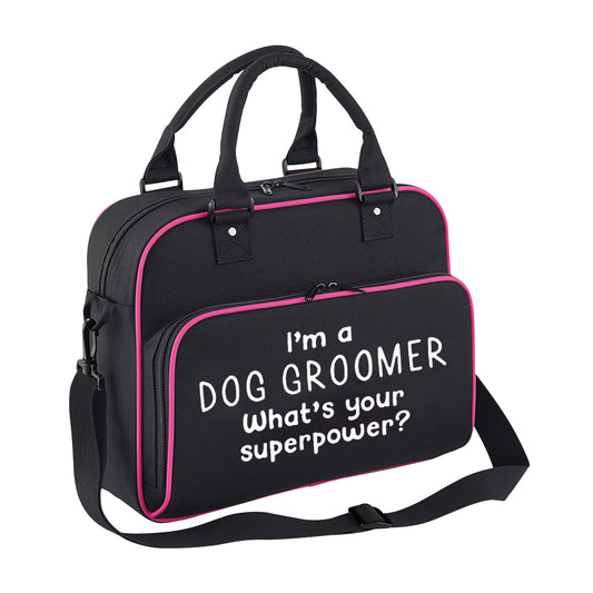 Black & Pink I'm a dog groomer what's your super power holdall