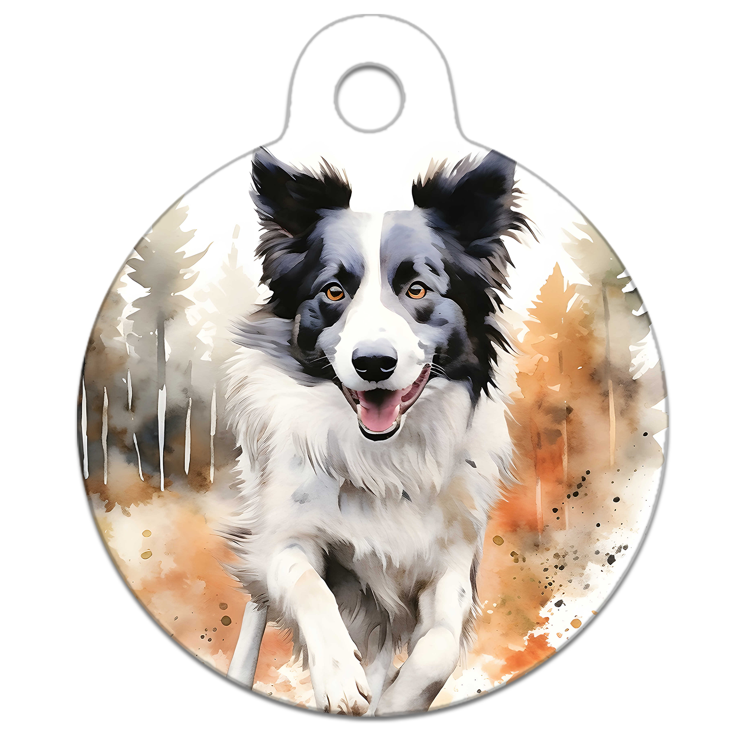 Woodland Running Dog Tag