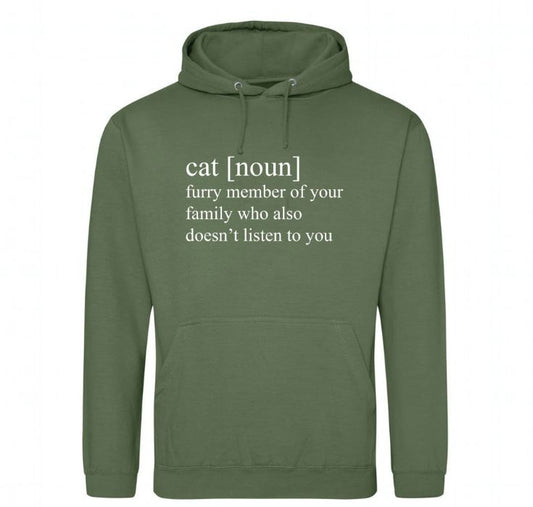 Cat Noun Hoodie