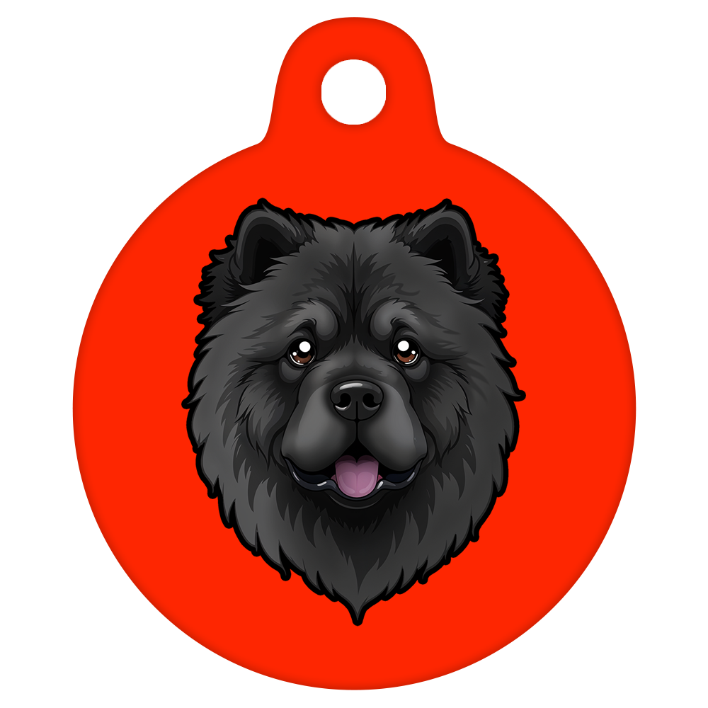 31mm Diameter Medium Size - Chow Chow Dog