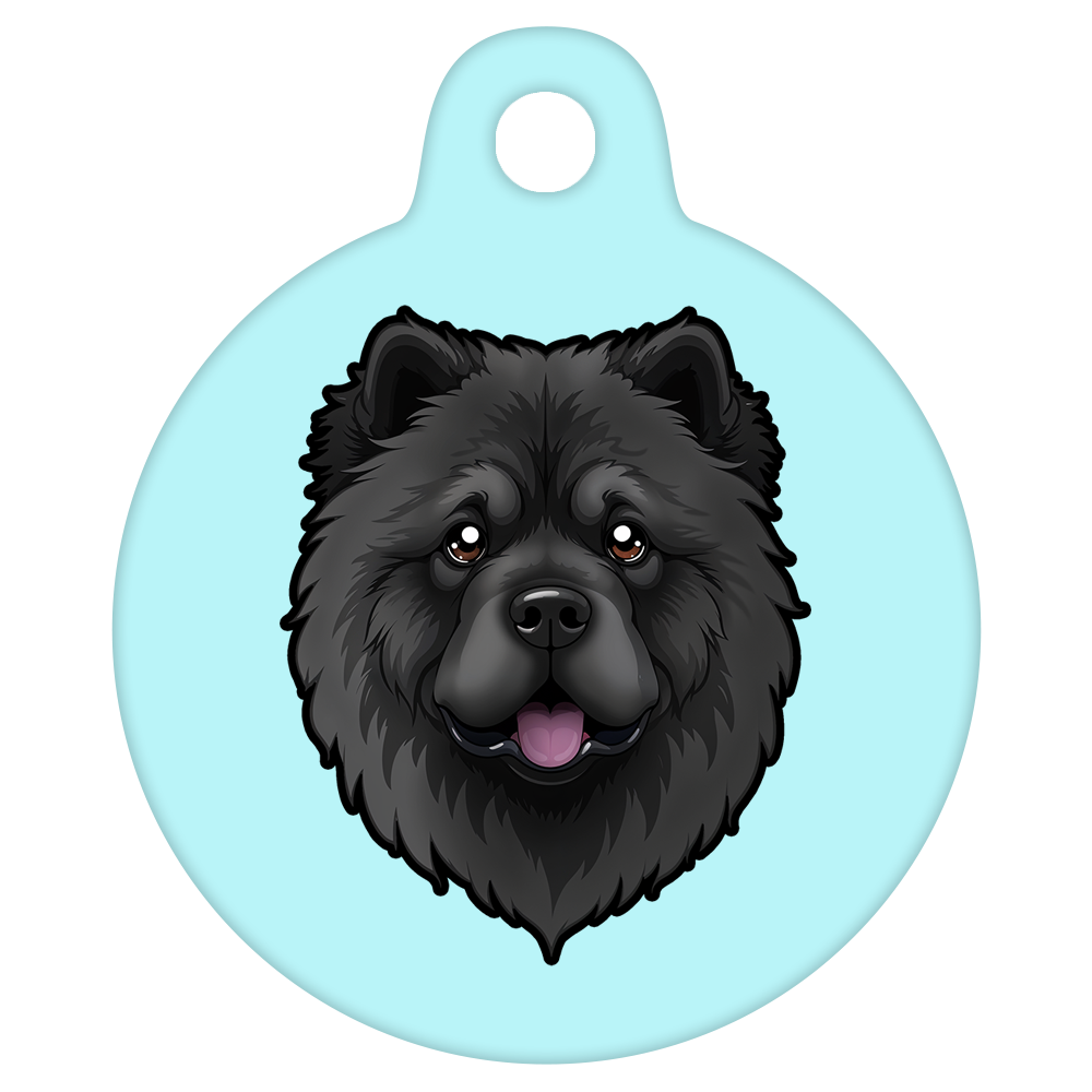 25mm Diameter Small Size - Chow Chow Dog