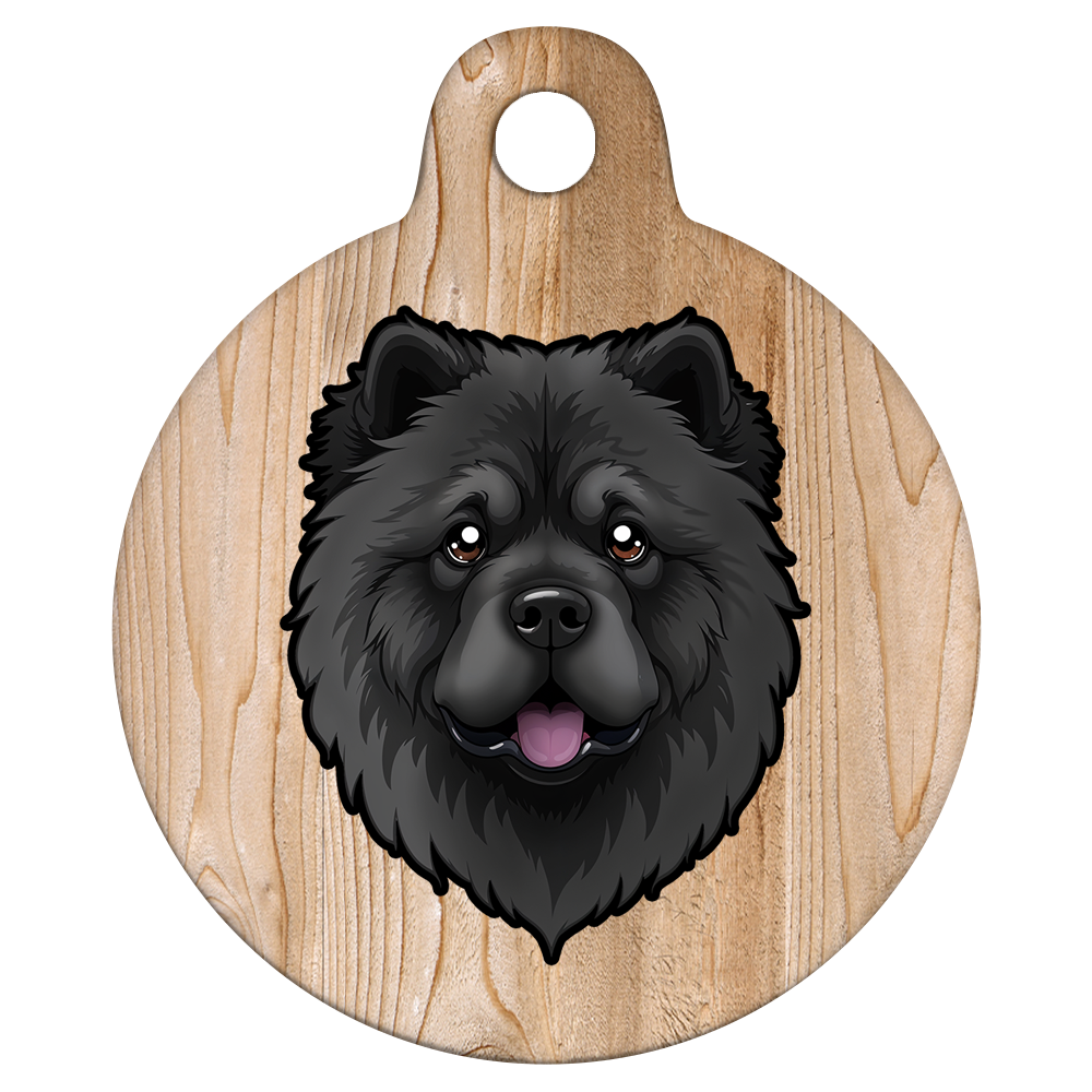25mm Diameter Small Size - Chow Chow Dog