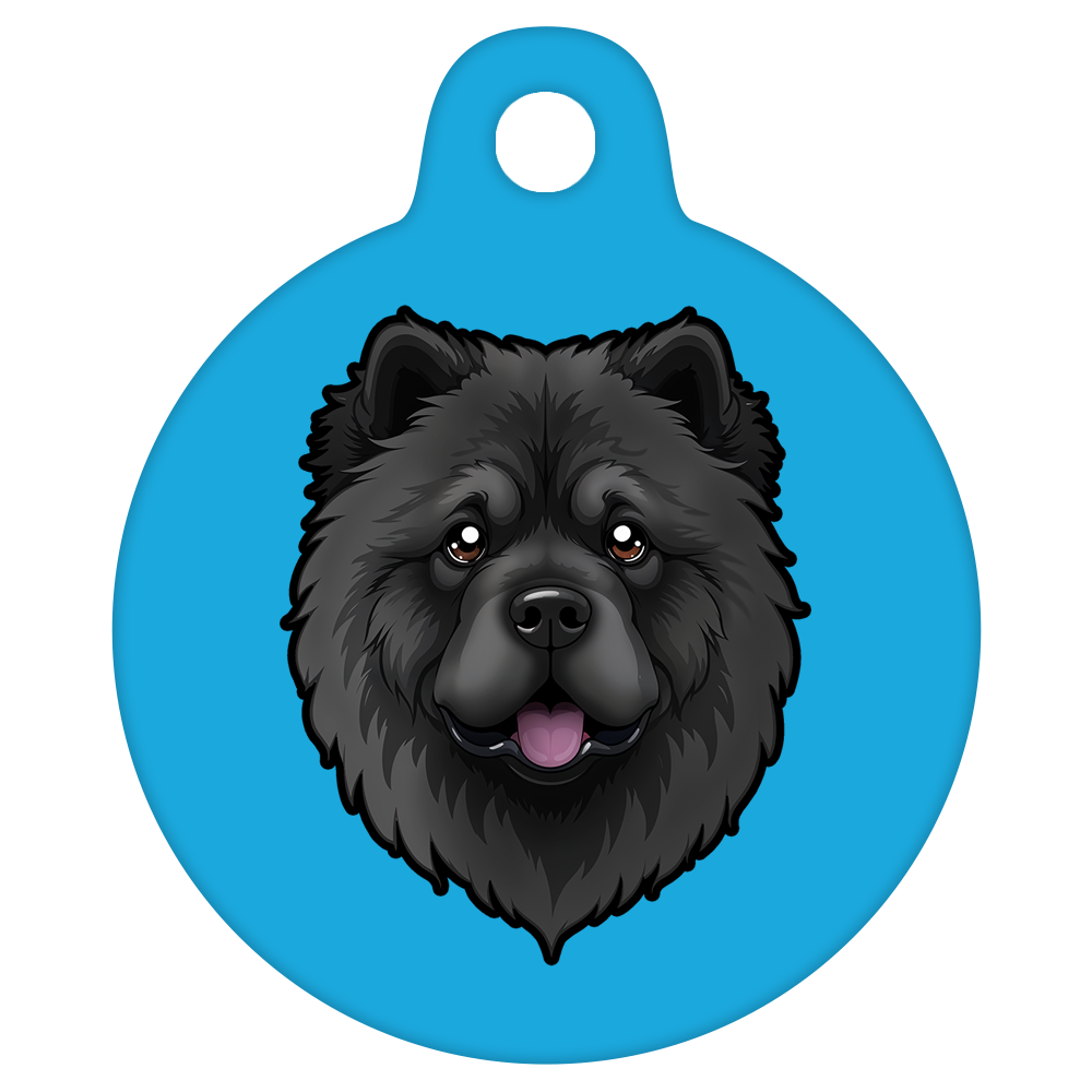 31mm Diameter Medium Size - Chow Chow Dog