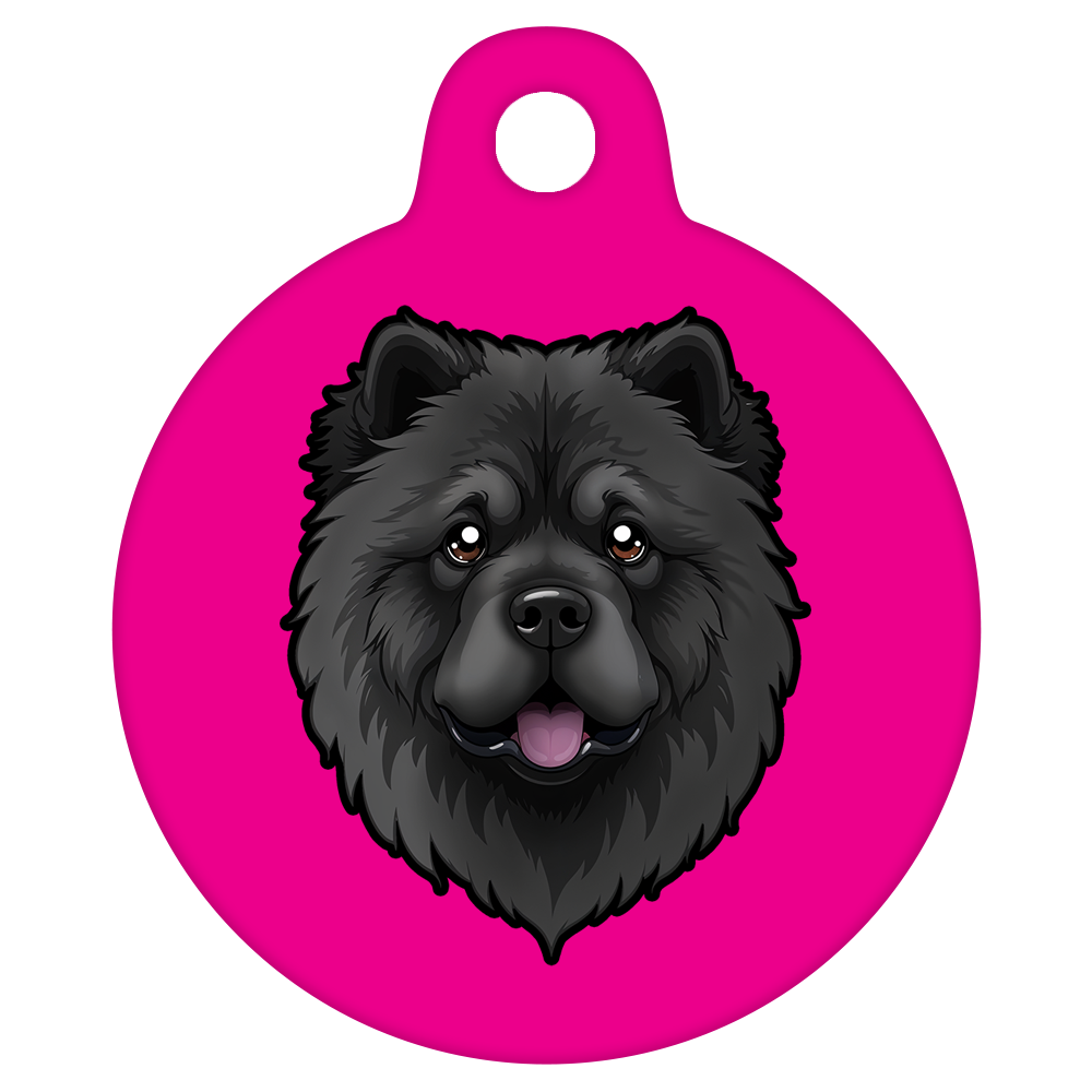 31mm Diameter Medium Size - Chow Chow Dog