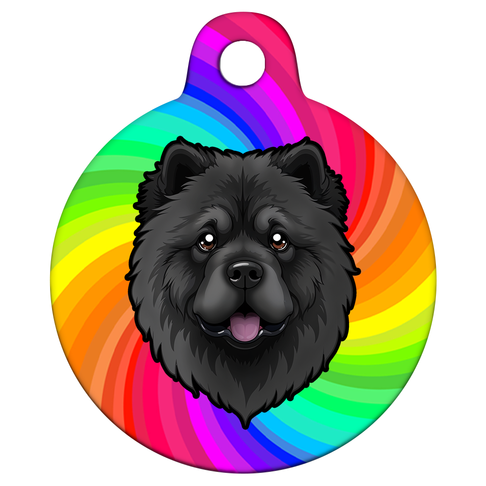 25mm Diameter Small Size - Chow Chow Dog