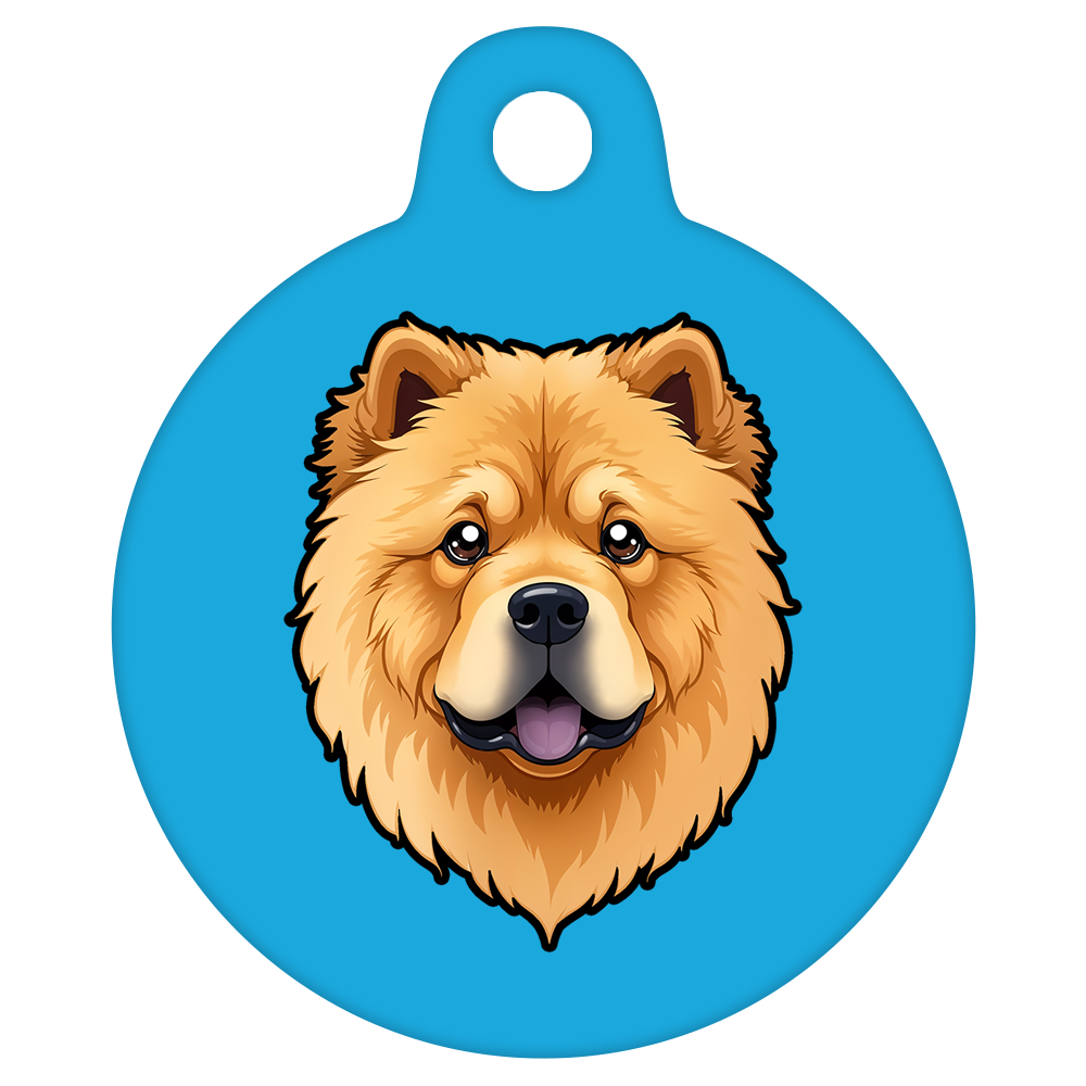 31mm Diameter Medium Size - Chow Chow Dog
