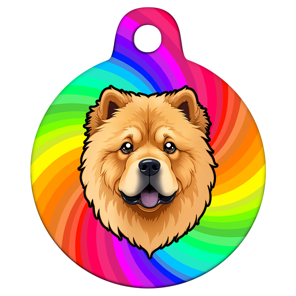 31mm Diameter Medium Size - Chow Chow Dog