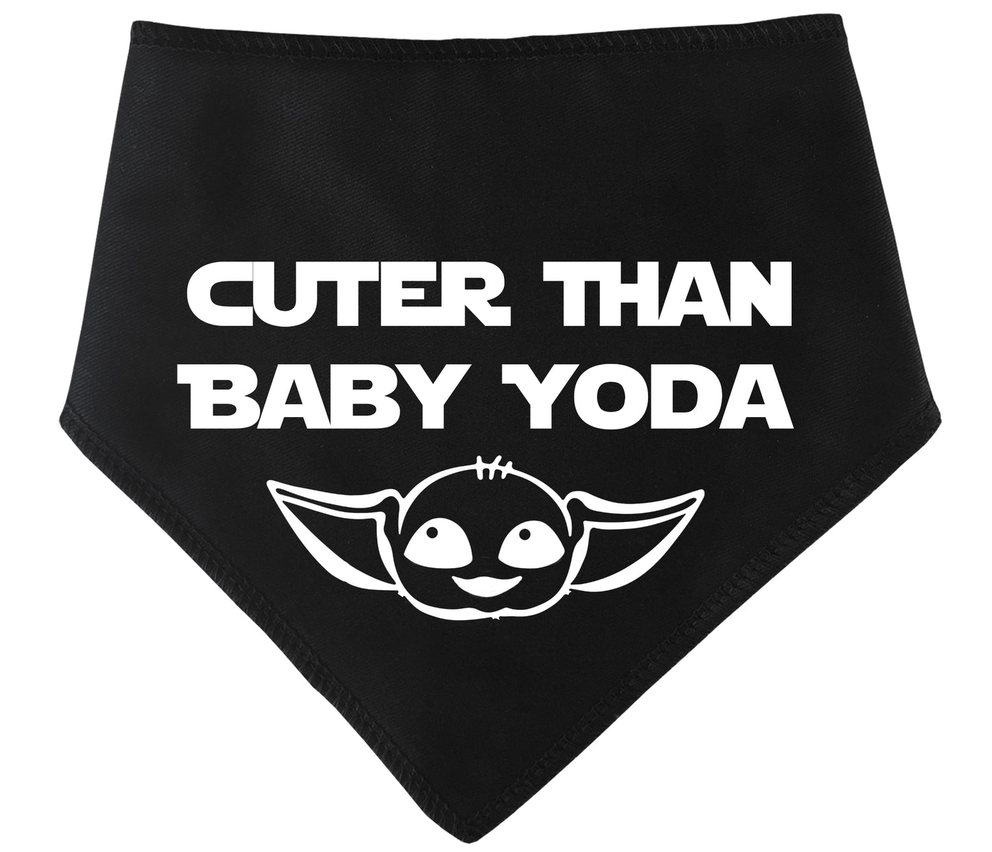 Cuter Than Baby Yoda Dog Bandana