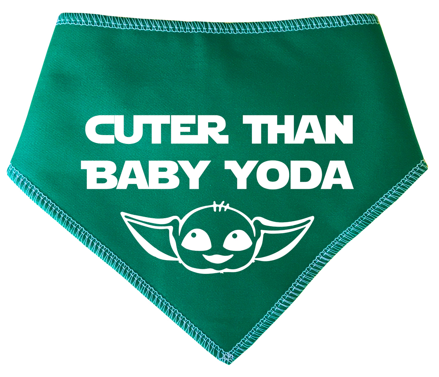 Cuter Than Baby Yoda Dog Bandana