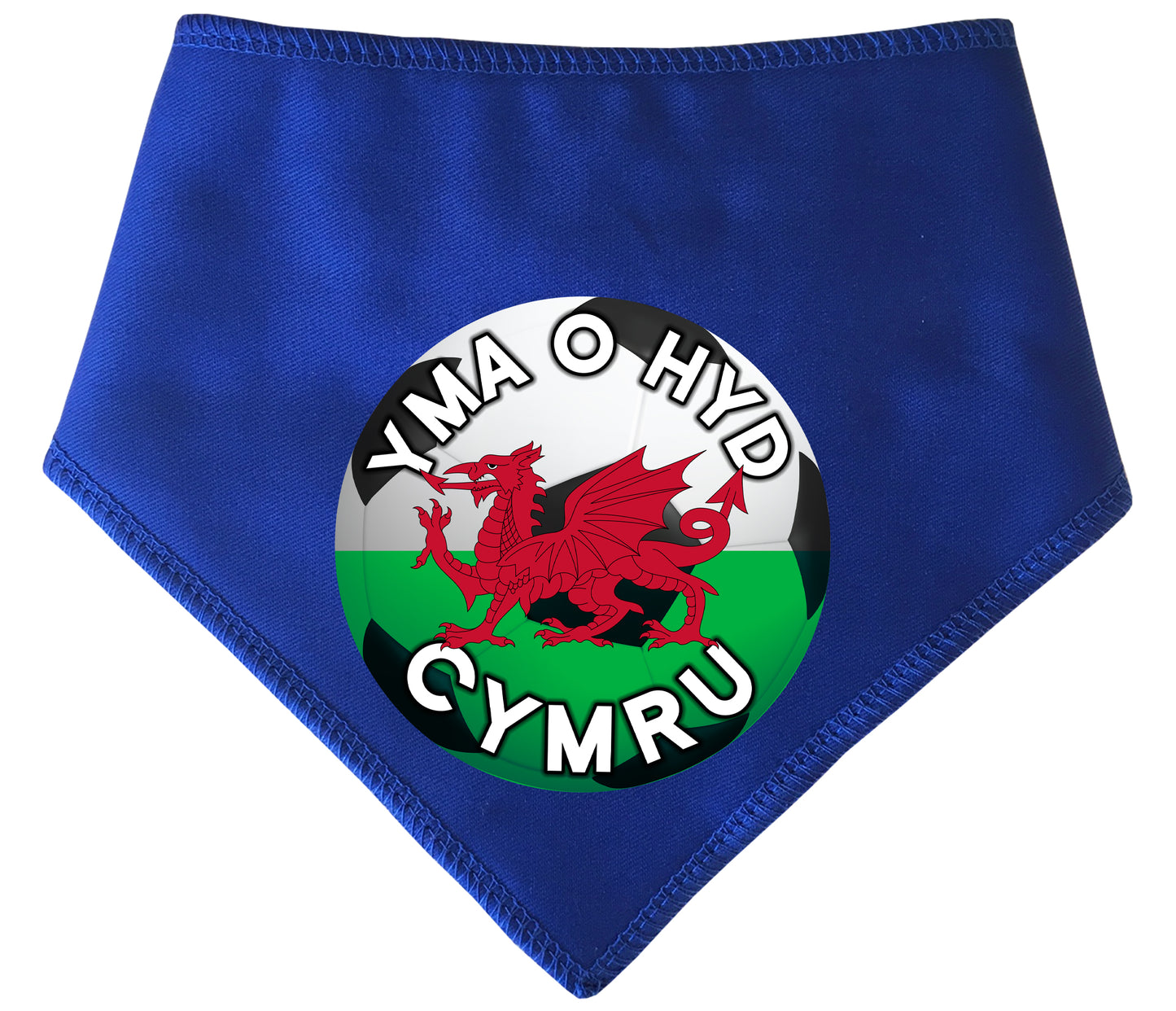 YMA O HYD Cymru Football Dog Bandana