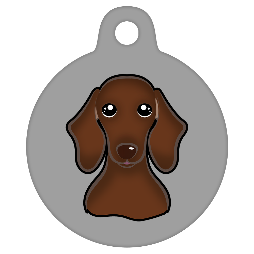 31mm Diameter Medium Size - Dachshund Dog
