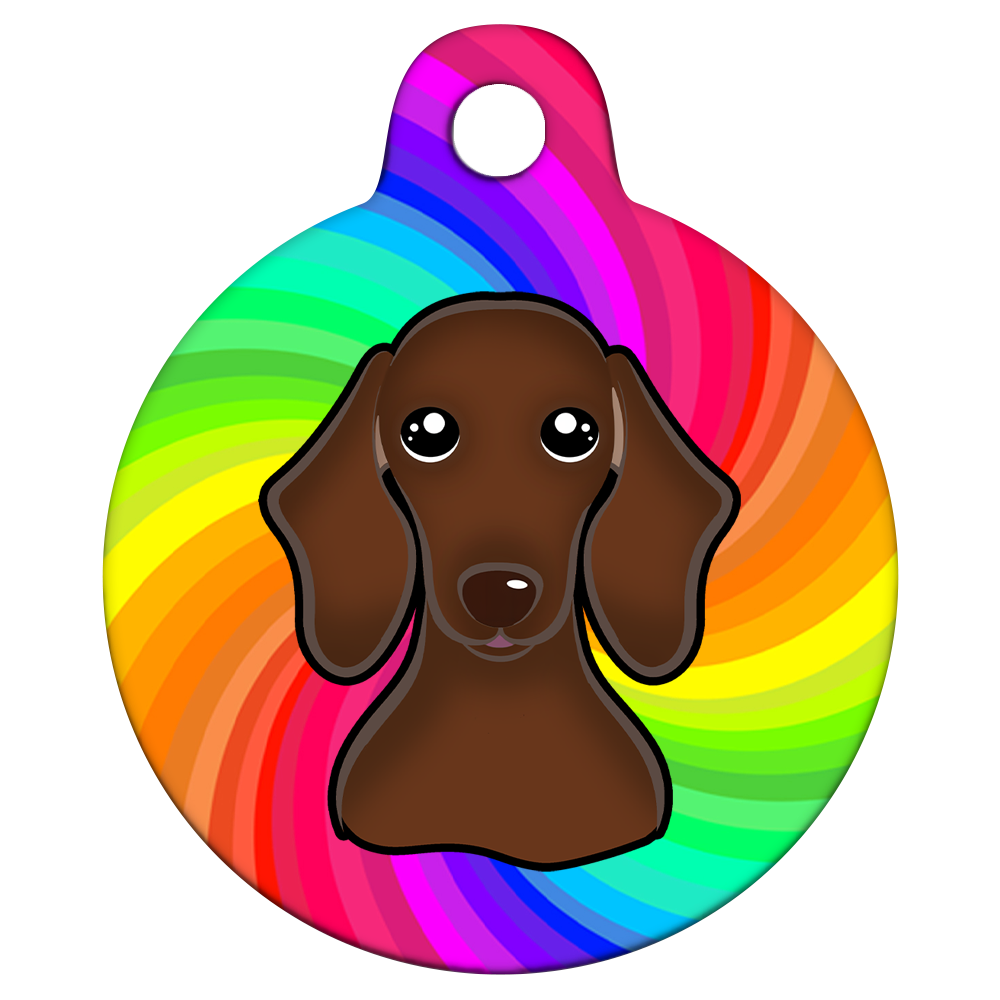 31mm Diameter Medium Size - Dachshund Dog
