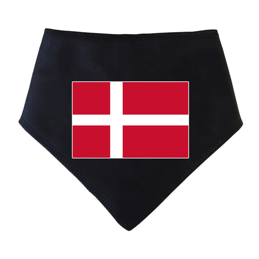 Denmark Flag Dog Bandana