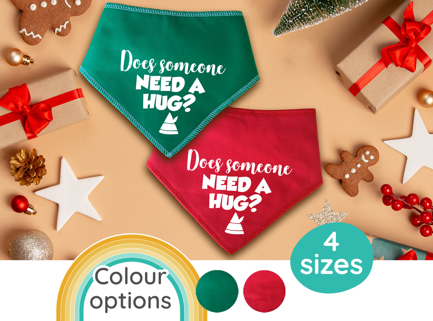 Does Someone Need A Hug? Dog Bandana