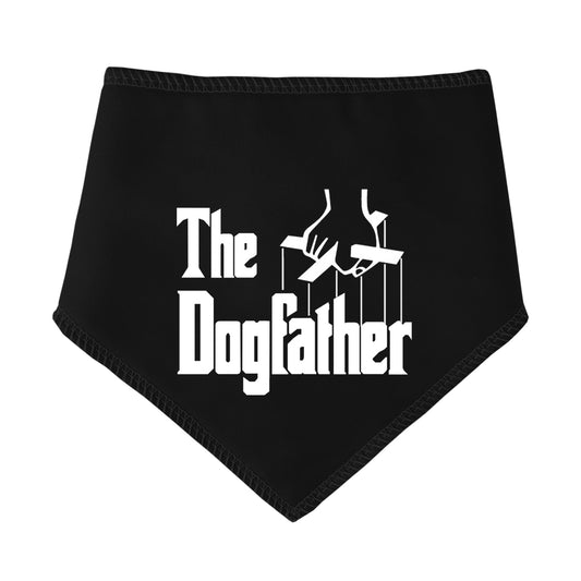 The Dogfather Dog Bandana