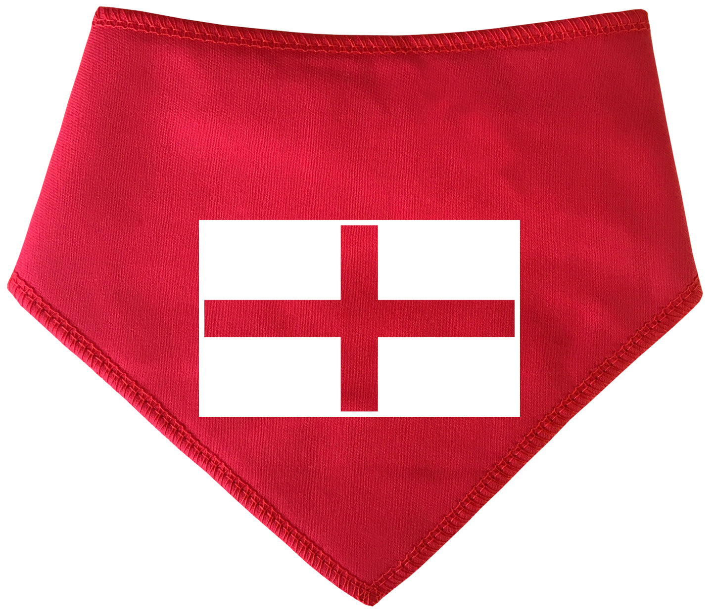 England Flag Red Dog Bandana