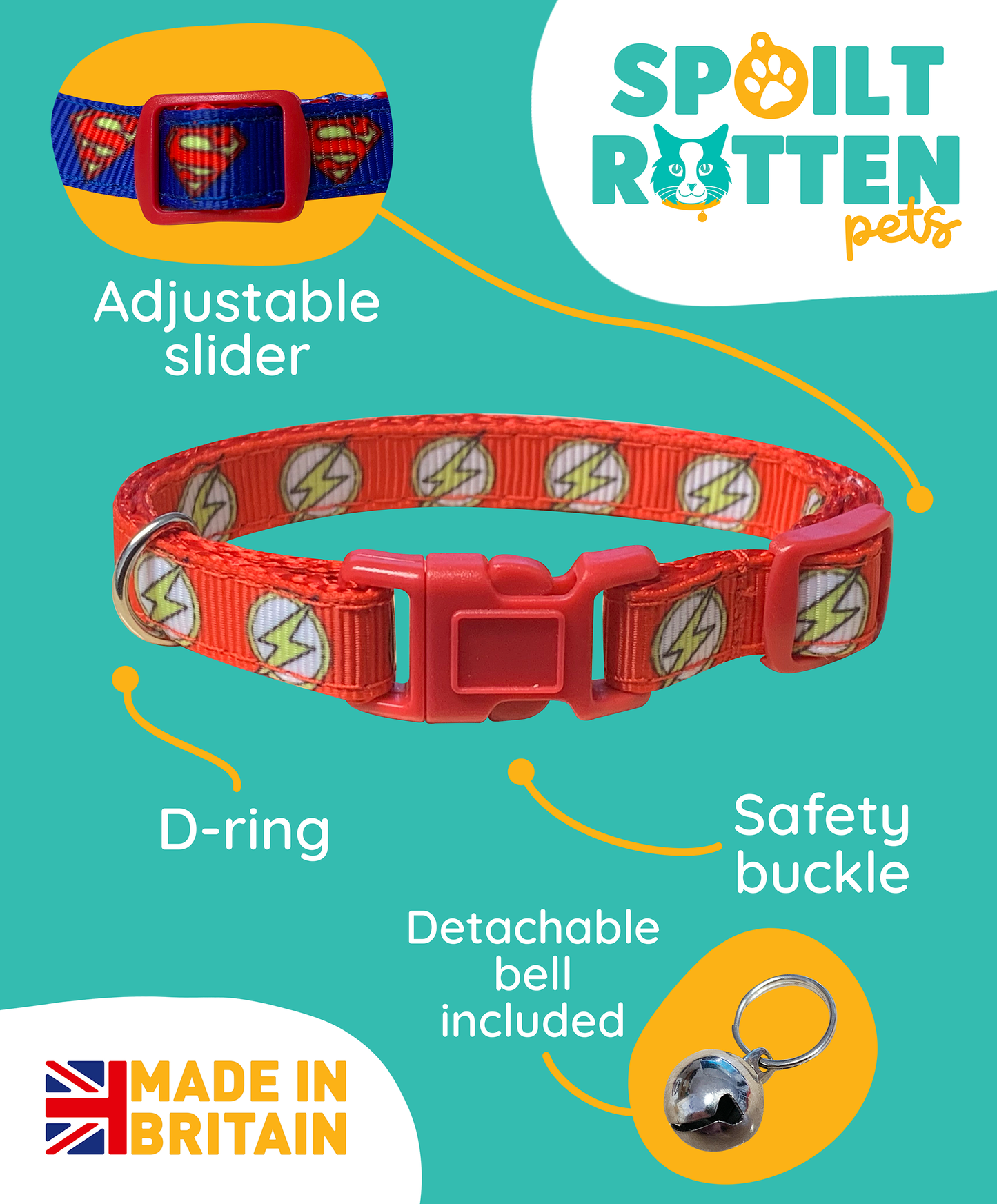 The Flash Cat Collar