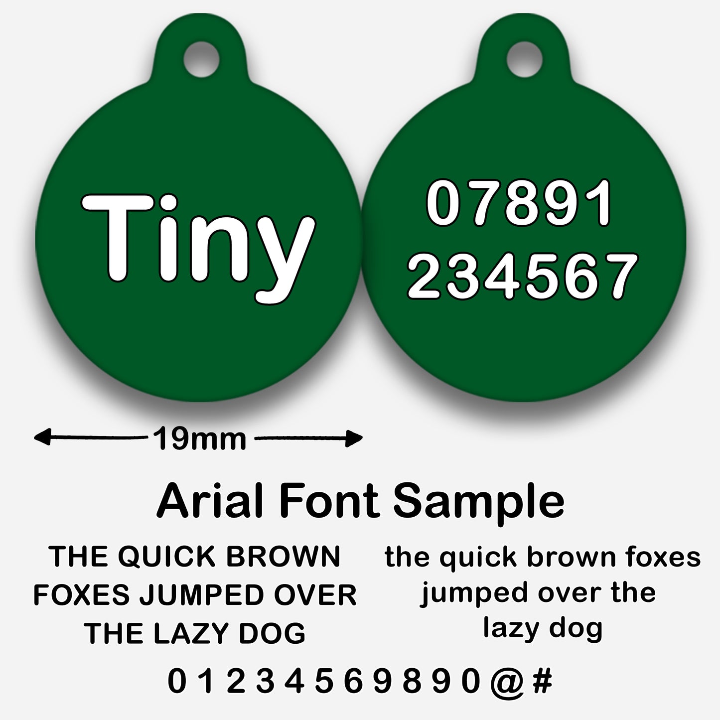 Pine - Pet ID Tag