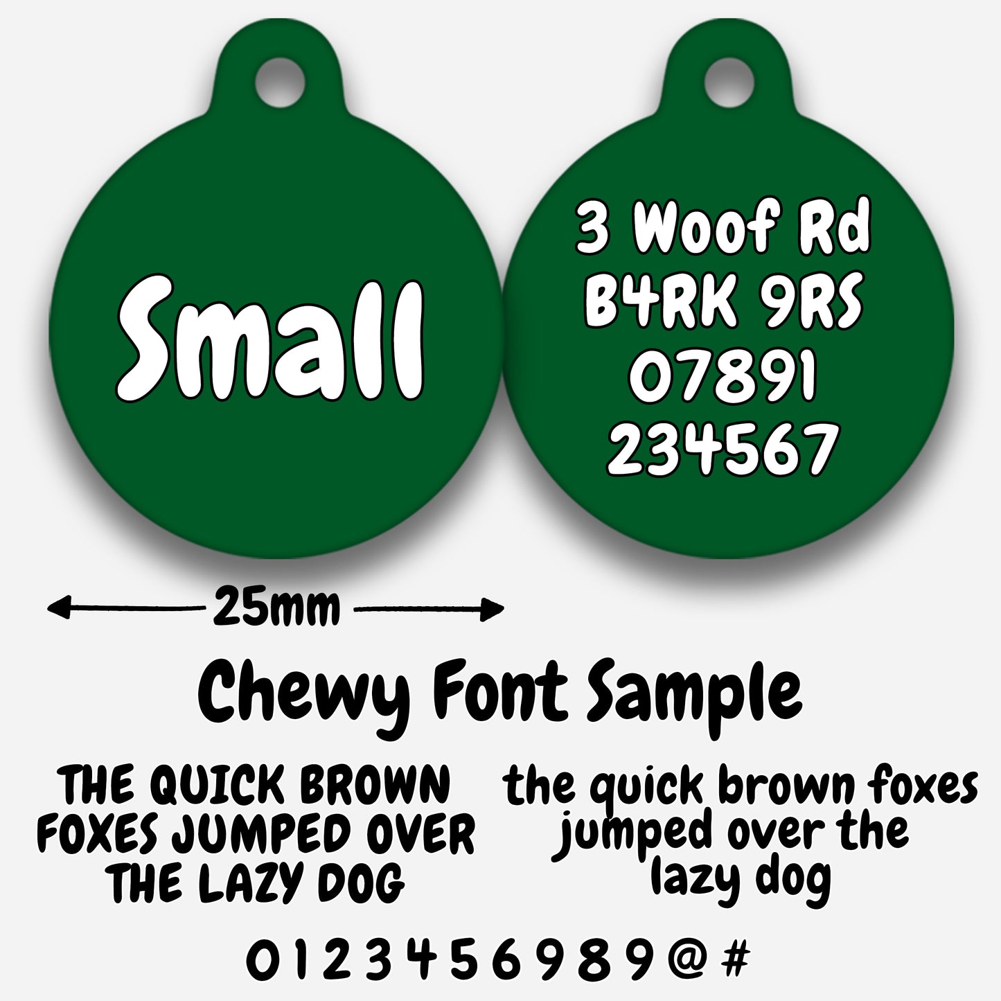 Pine - Pet ID Tag