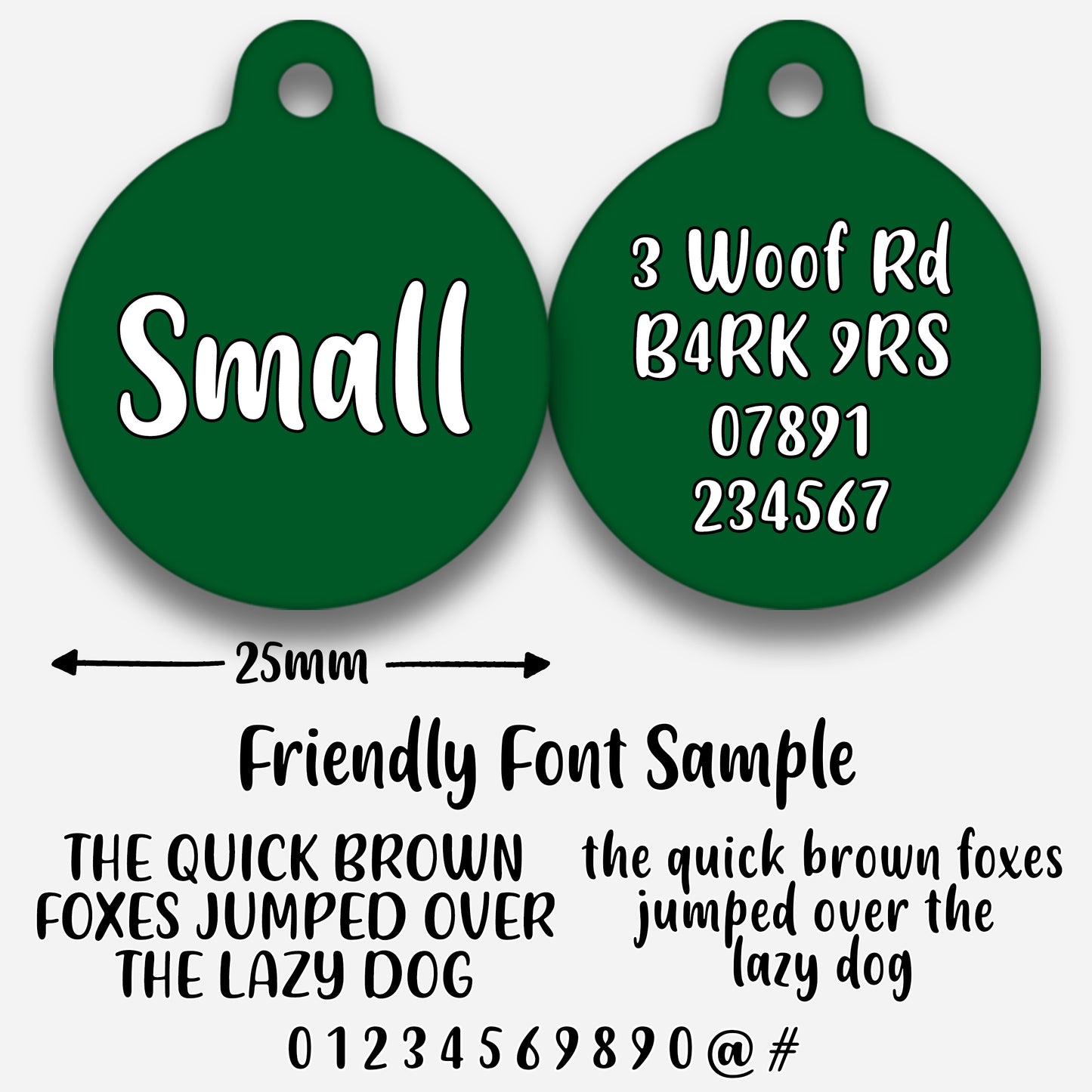 Pine - Pet ID Tag