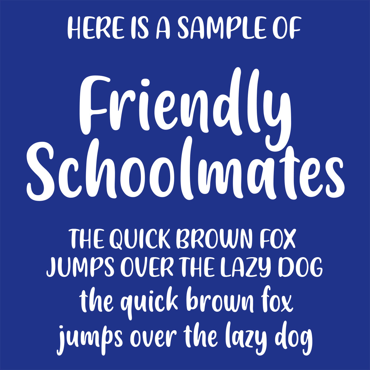 BLUE Any Wording Dog Bandana With Font Choices