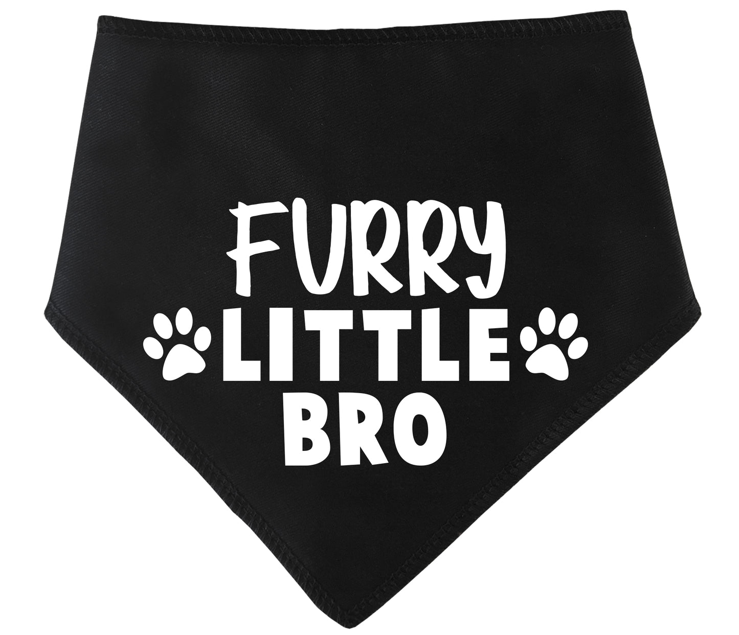 Furry Little Bro Dog Bandana