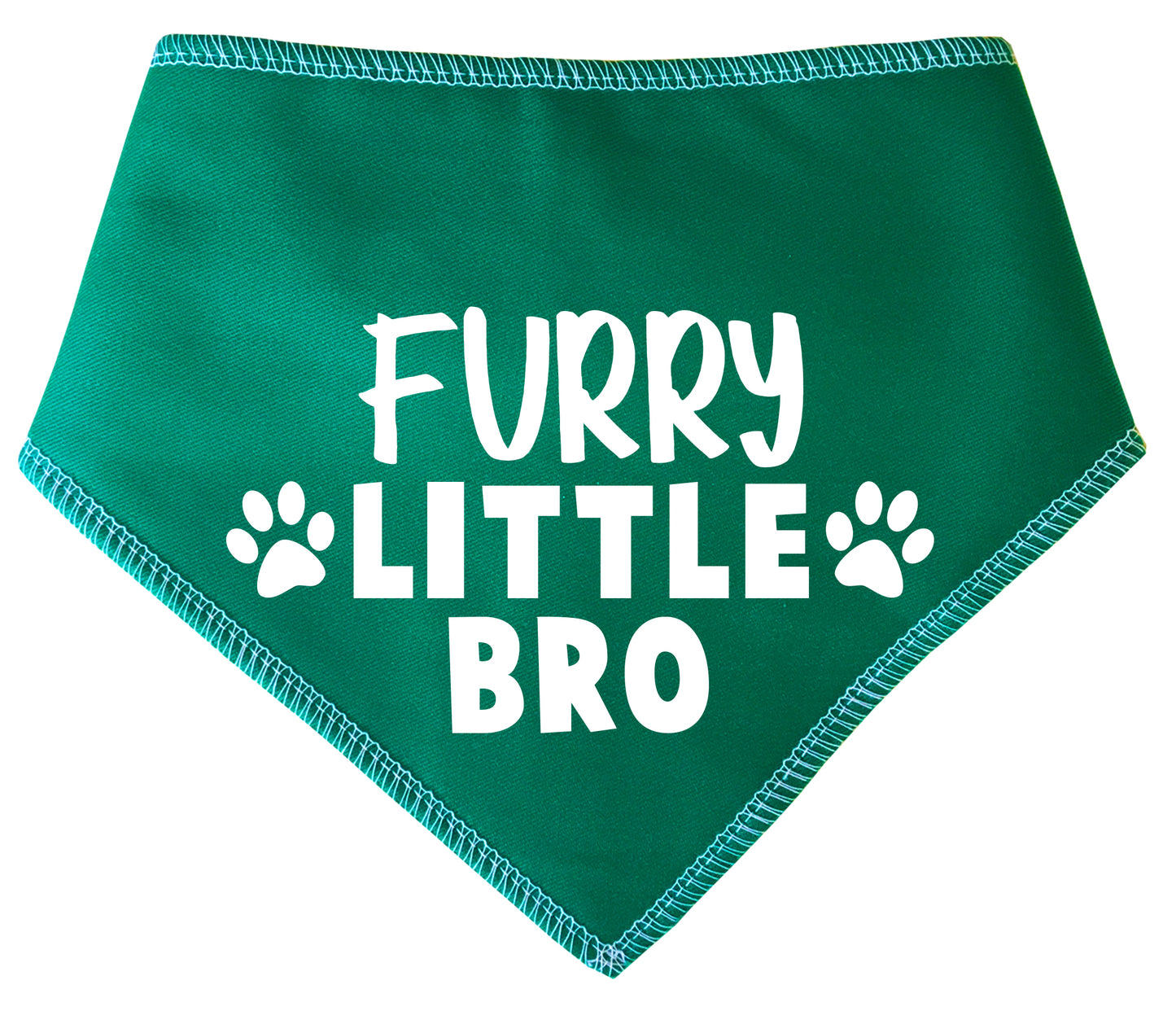 Furry Little Bro Dog Bandana
