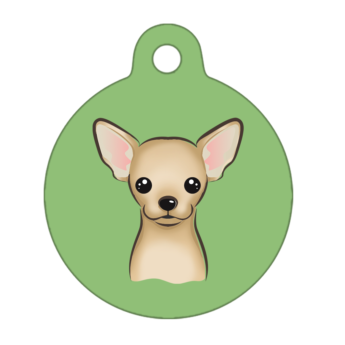 38mm Diameter Large Size - Chihuahua Dog