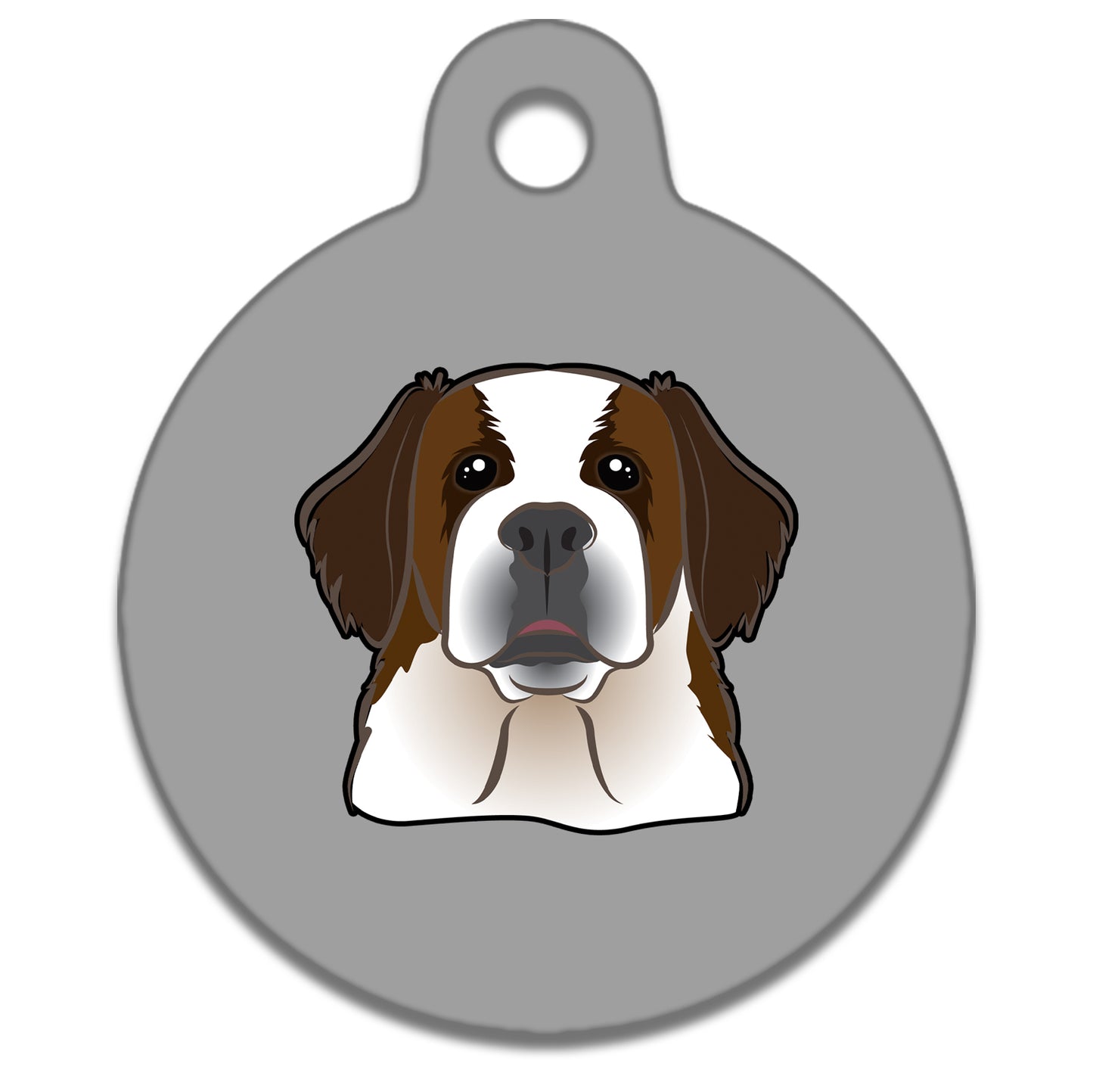 25mm Diameter Small Size - Saint Bernard Dog