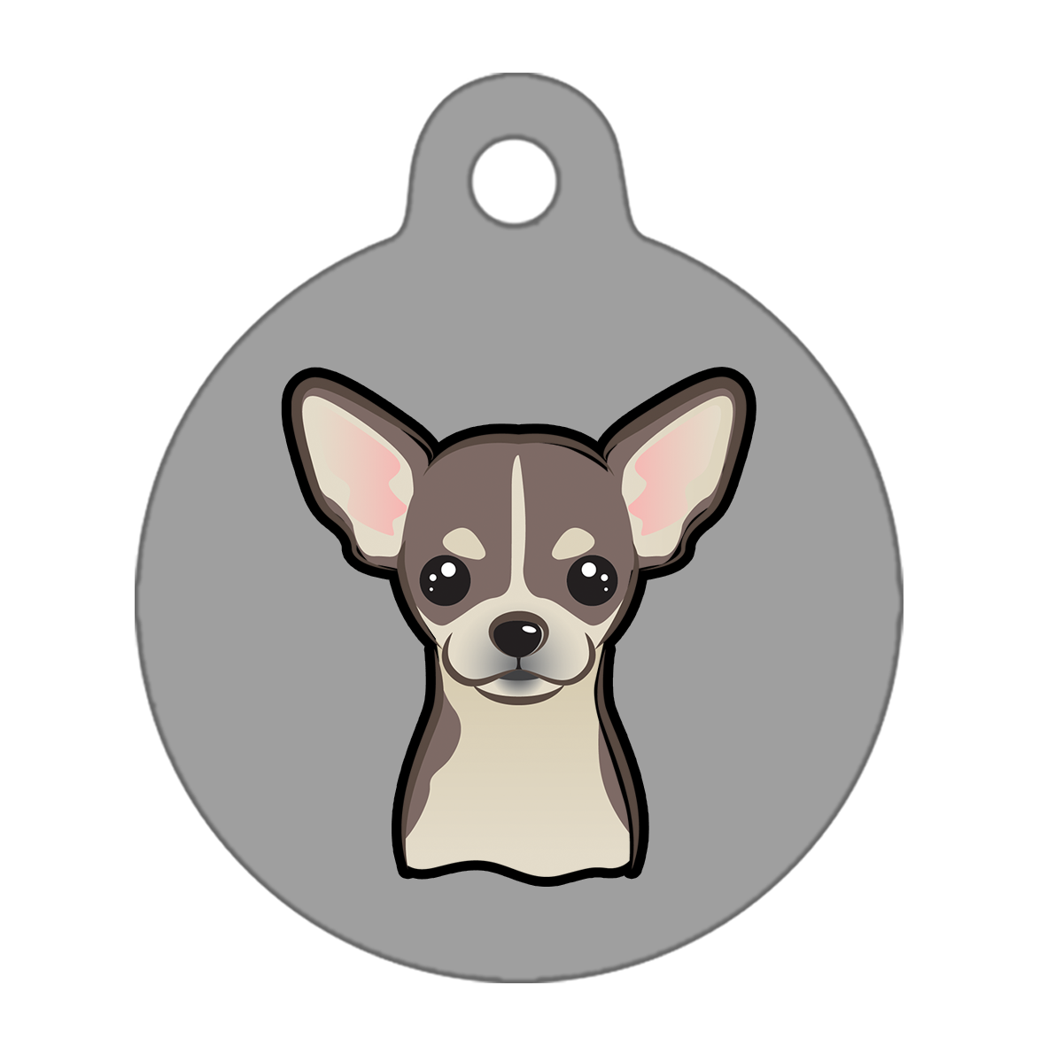 38mm Diameter Large Size - Chihuahua Dog